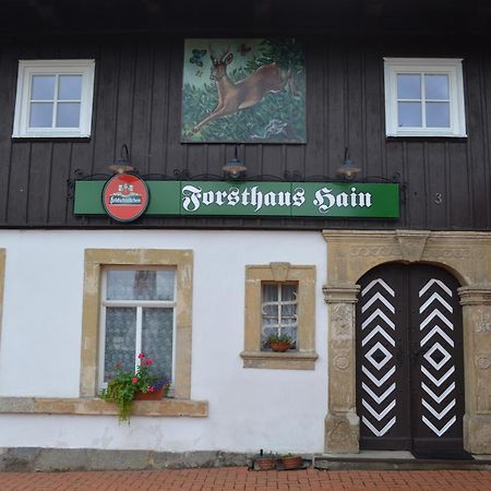 Restaurant & Pension Forsthaus Hain Kurort Oybin Esterno foto