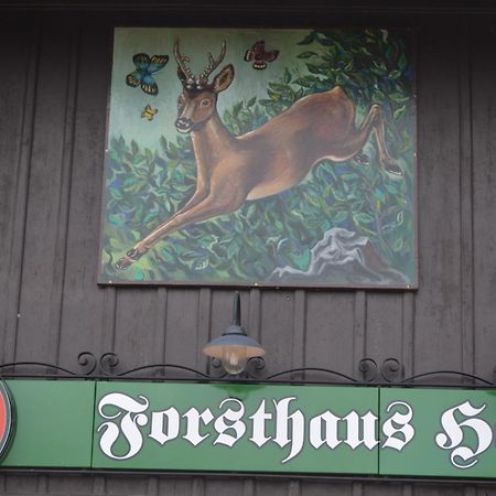 Restaurant & Pension Forsthaus Hain Kurort Oybin Esterno foto