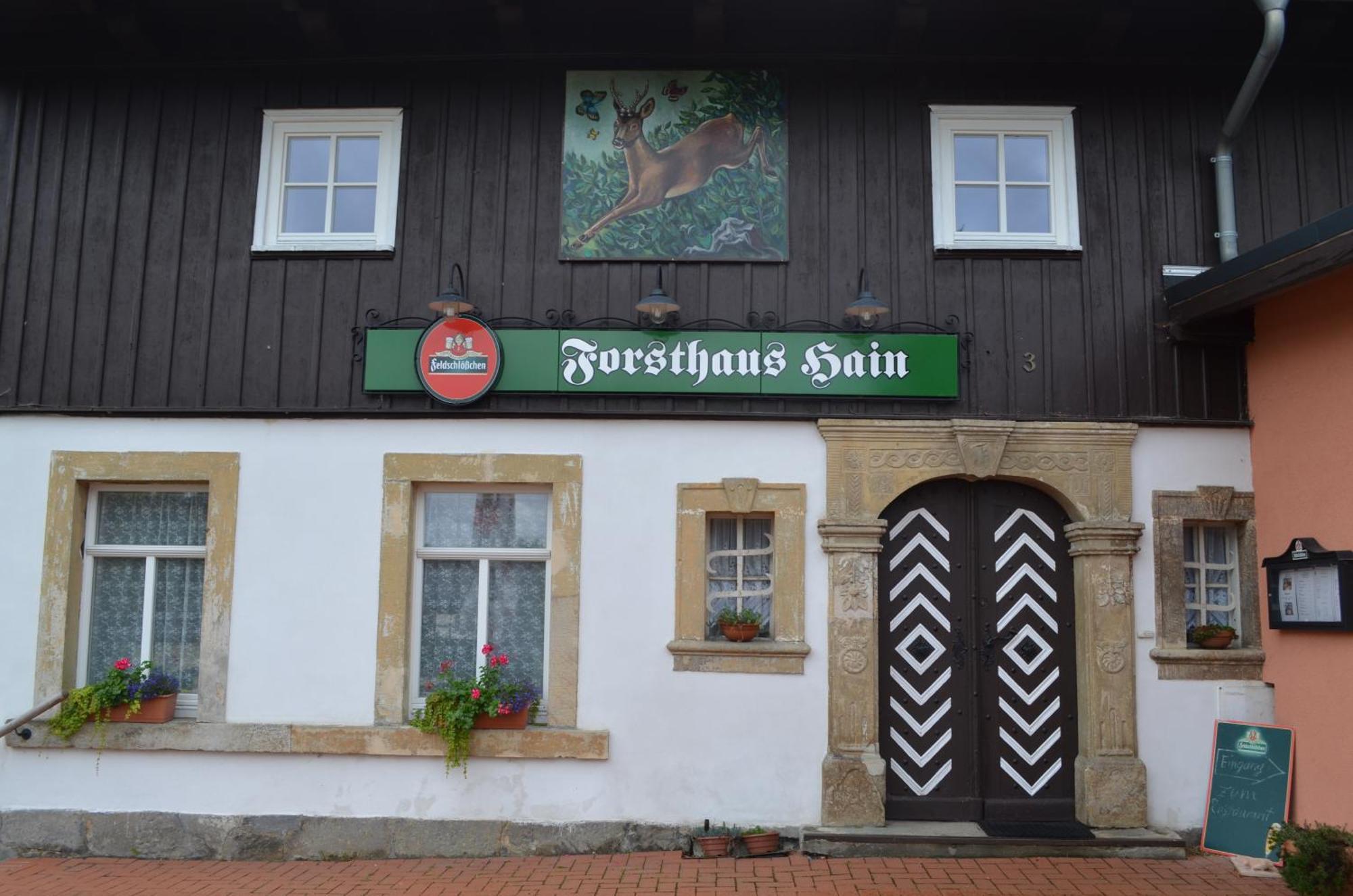 Restaurant & Pension Forsthaus Hain Kurort Oybin Esterno foto