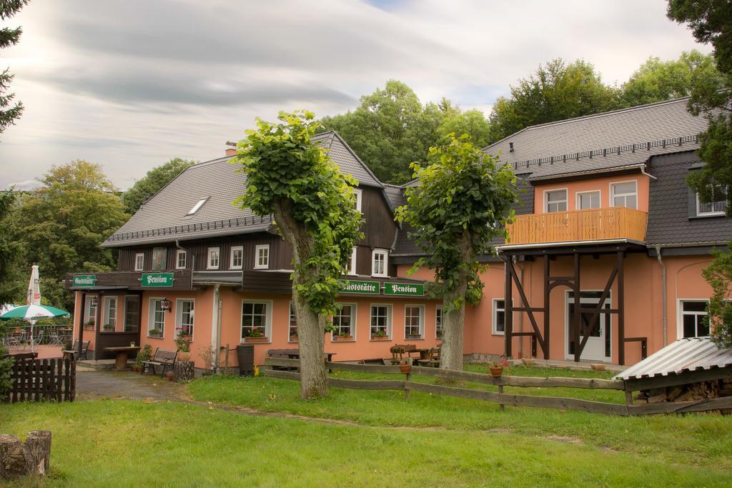 Restaurant & Pension Forsthaus Hain Kurort Oybin Esterno foto